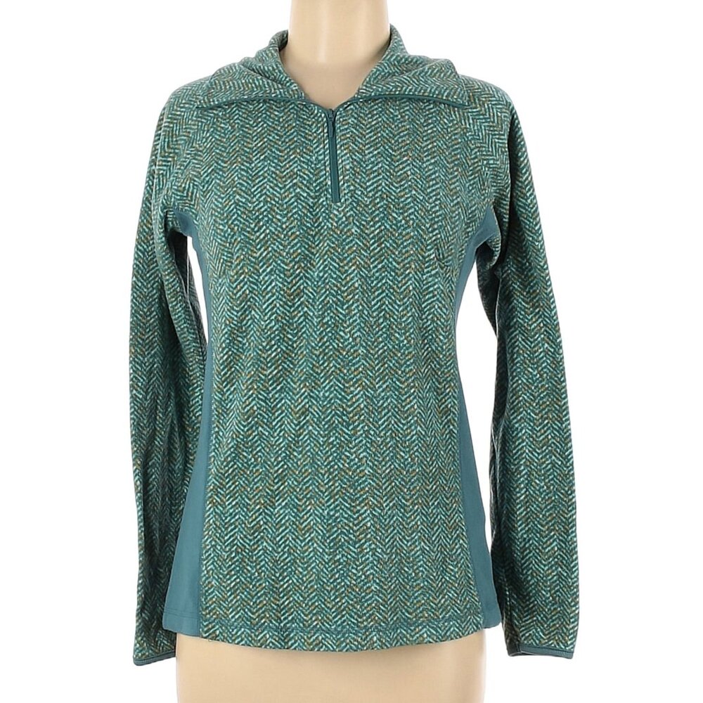 Columbia Women's Fleece Pullover, Medium, Excellent condition, Blue multi-color